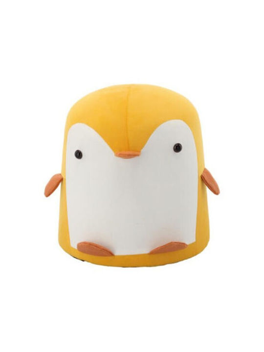 Παιδικό Σκαμπό Penguin Κίτρινο 28x34εκ.