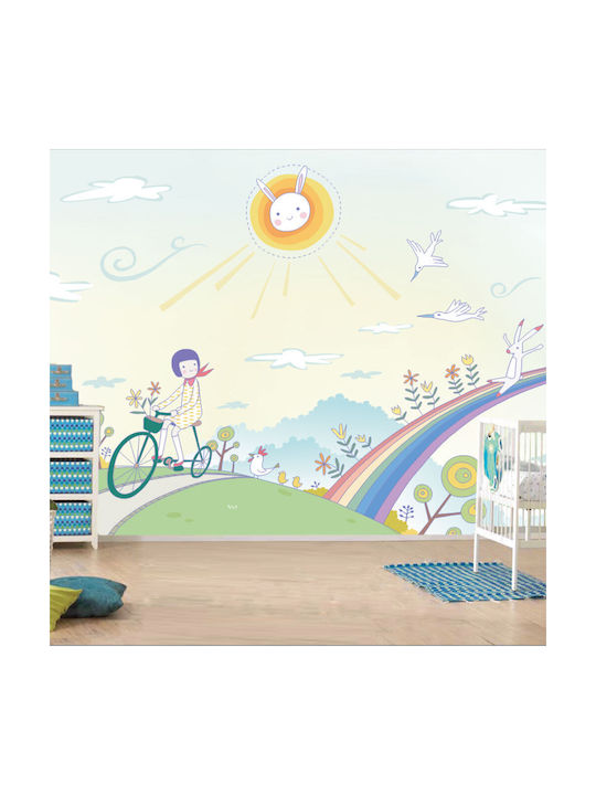 Bicycle Ride Adhesive Wallpaper 375cm