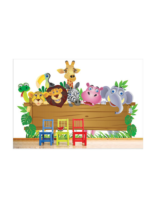 African Friends Adhesive Wallpaper 240cm