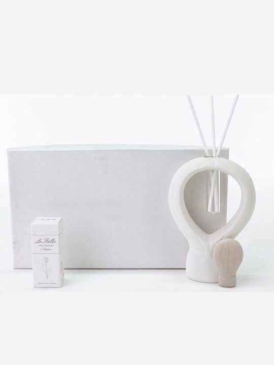 Decorative Porcelain Hot Air Balloon Room Fragrance 5cm X 13cm Ls54319 Georgiou Sg-ls54319