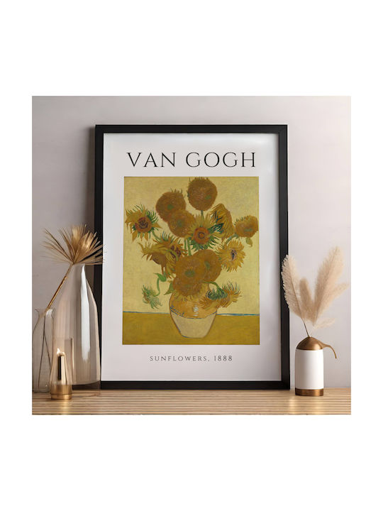 Poster Van Gogh Sunflowers Art006 30cm X 40cm Λ...