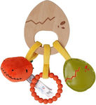 Wooden Rattle Dino Friends