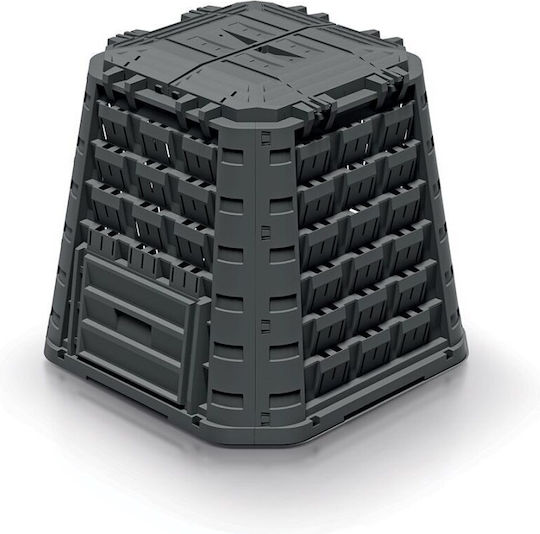 Garden Composter 450 L Black Evogreen Vario