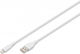 Digitus USB-A to Lightning Cable 12W Λευκό 1m A...