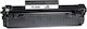 TB Print Compatible Toner for Laser Printer HP CB436A Black