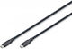 Digitus USB 2.0 Cable USB-C male - USB-C 240W Black 1m (Ak-300344-020-S)