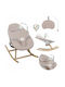 Lionelo Handbuch Baby Relax Dalia Rocker Beige Sand für Kind bis 9kg
