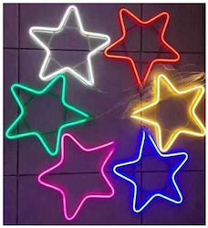 Pendant Illuminated Red Star 35cm Pendant Illuminated Red Star 35cm