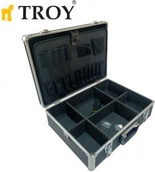 Troy Куфарче за Инструменти от Алуминий П45.5xШ33xВ15см Troy Куфарче за Инструменти от Алуминий П45.5xШ33xВ15см