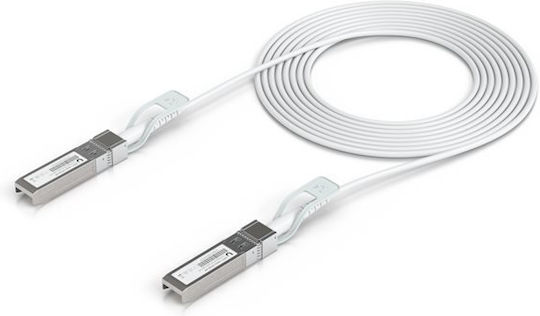 Ubiquiti Καλώδιο Οπτικής Ίνας SFP+ 3m Λευκό