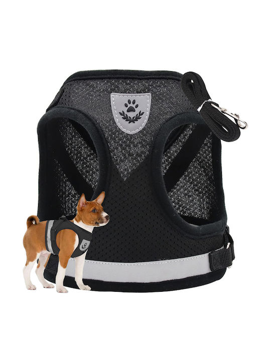 Schwarzes Hundegeschirr Small Schwarzes Hundegeschirr Small
