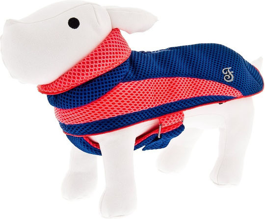Ferribiella Coat Blue Dog Coat with 43cm Back Length