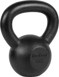 4kg Cast Iron Kettlebell Rebel Active