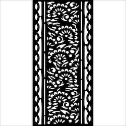 Dicke Schablone 12x25cm Stamperia Kunst Reisend...