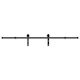 vidaXL Sliding Door Mechanism For Door 183cm Black