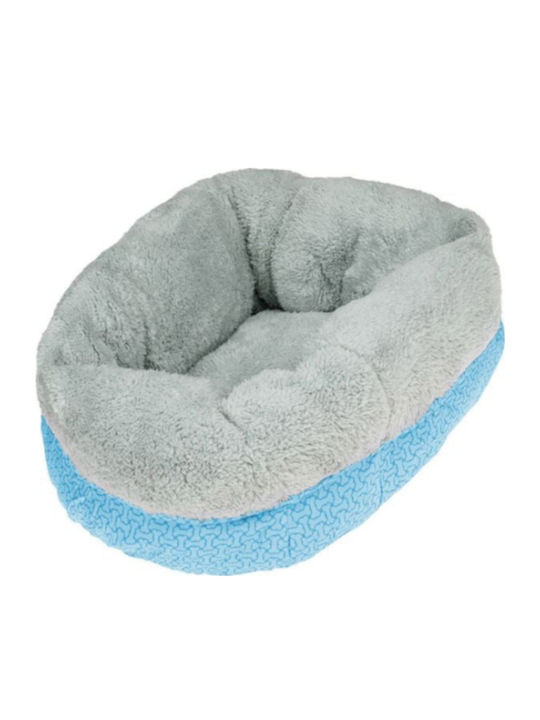 Fluffy Πουφ Σκύλου Γκρι 50x50εκ. Fluffy Πουφ Σκύλου Γκρι 50x50εκ.
