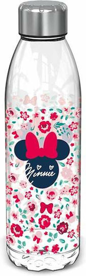 Minnie Mouse Stainless Steel Kids Water Bottle Minnie with Screw-on Cap Non Spill 980ml