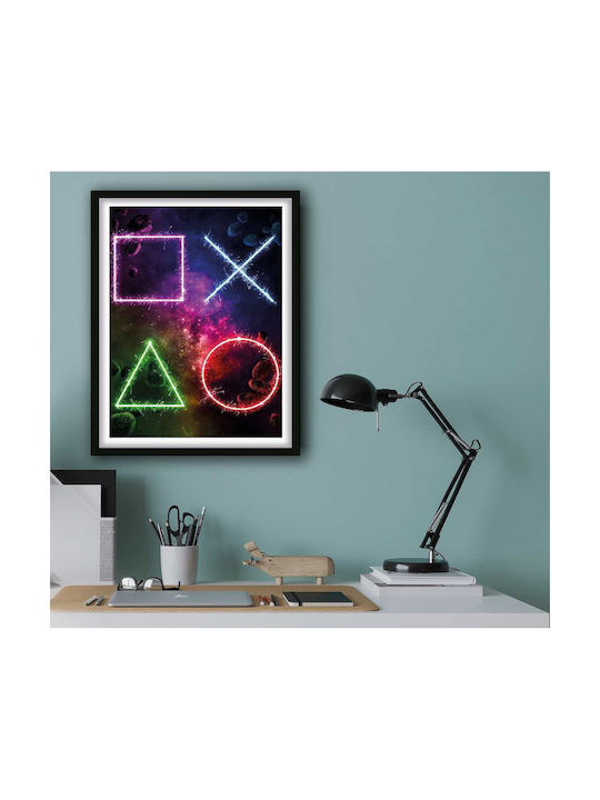 Gaming Poster Playstation Symbols Gm128 30cm X ...