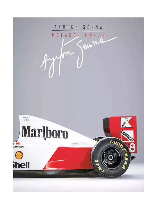 Poster Formula1 Ayrton Senna F003 21cm X 30cm