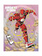Poster Flash X Jordan 1 Fusion Snk275 21cm X 30cm