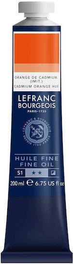 Lefranc Bourgeois Λαδομπογιά 797 Cadmium Orange Hue 200ml