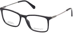 Gant Herren Metall Brillengestell Schwarz GA323...