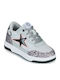 Kids Sneakers with Wheels Silver