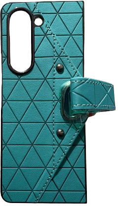 360 Full Cover Plastic / Synthetic Leather Set with Glass (Galaxy Z Fold 3)