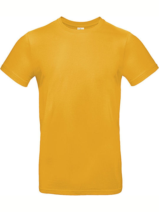 B&C Ανδρικό Διαφημιστικό T-shirt Apricot