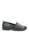 Λουστρίνι Γυναικεία Loafers σε Μαύρο Χρώμα