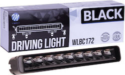 Driving Light Black Series 9x5w LED 12-48v 45w 5,700k 3,780lm 2 Uses 283x54x58mm 1 Piece
