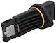 Senzor de Flux de Aer Pierburg Carcasa cu 5 pini Mercedes V Audi A3 A4 B5 B6 A6 C5 A8 D2 Tt Bmw E46 Seat Arosa Leon Toledo II Skoda Octavia I Vw Bora 1.2d-2.8 01.95-12.13