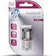 M-Tech Lamps Car P21W / BA15S Canbus LED White 12-24V 4W 1pcs