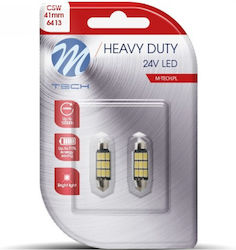 M-Tech Lampen C5W / C10W LED Weiß 2Stück M-Tech Lampen C5W / C10W LED Weiß 2Stück