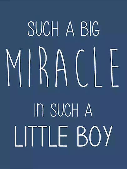Kids Framed Plastic Wall Painting Miracle 21x30cm