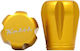 Keiti Car Tire Valve Caps Gold 4pcs