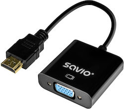 Savio HDMI male σε VGA female