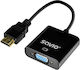 Savio HDMI Male to VGA Female Converter