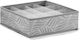 General Trade Plastic Divizor de sertar pentru Lenjerie intimă în Culoare Gri 30x30x10cm 1buc