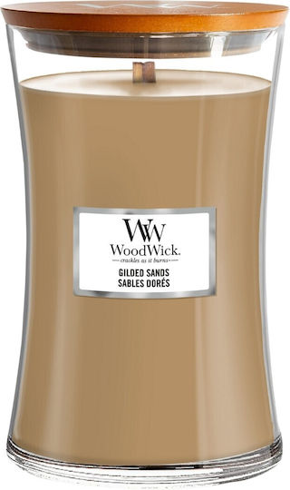 WoodWick Αρωματικό Κερί Σόγιας σε Βάζο με Άρωμα Gilded Sands 610gr