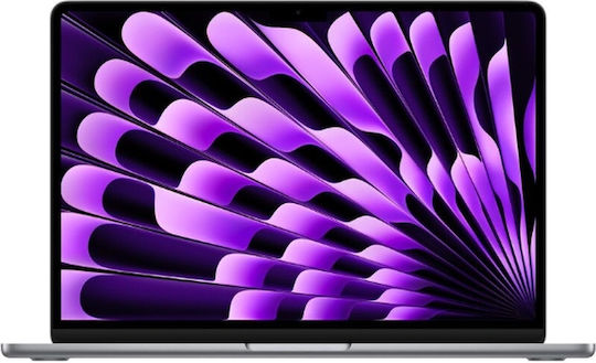 Apple MacBook Air 13" (2024) 13.6" IPS Retina Display (M3-8-Core/16GB/256GB SSD/8-Core GPU) with 30W Charger Space Gray (International English Keyboard)