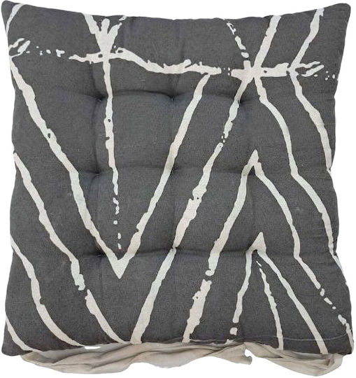 Kipper Cosy Gartenstuhlkissen Grau 40x40cm