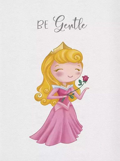 Kids Framed Wall Painting Princess 30x40cm