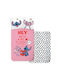 Javoli Kids Duvet Cover Single Cotton Pink 140x200cm