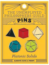 Platonic Solids Pins Set 5 814229002628