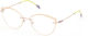 Emilio Pucci Metal Eyeglass Frame Cat Eye Gray EP5194 025