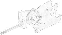 Gear Shift Lever Mechanism Citroen Nemo Minivan Peugeot Bipper Tepee 10.10 Oe Peugeot