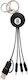 Legami Milano Link Up Regular USB to Lightning / Type-C / micro USB 1m 3A Cable (UCC0012)