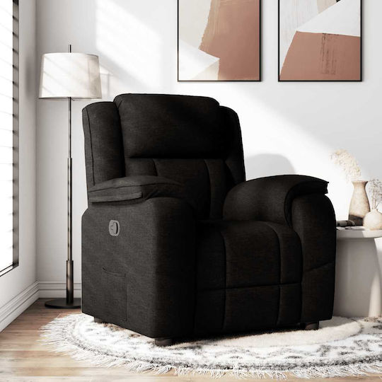 Fotoliu Relax cu Puf Întuneric 96x99x102cm
