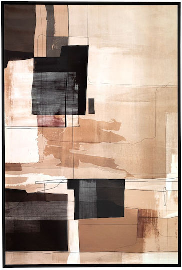 Iliadis Abstract Πίνακας Ελαιογραφία σε Καμβά 83x123cm